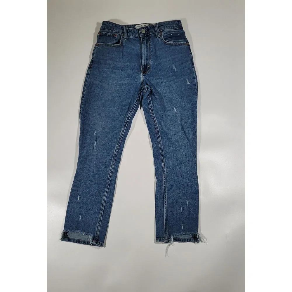 Abercrombie and Fitch Curve Love The Skinny High Rise Jeans‎ Size 26x26 1/2